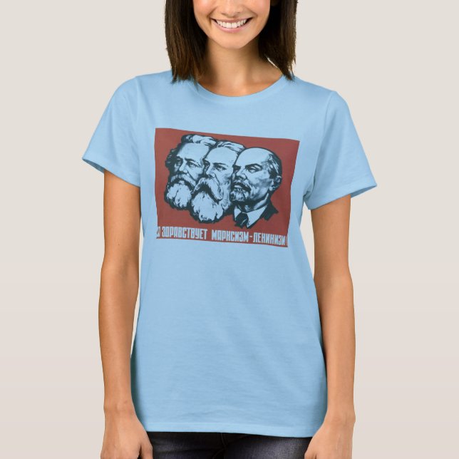 T-shirt Affiches de propagande d'Union Soviétique de (Devant)