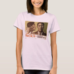 T-shirt Affiches de propagande d'Union Soviétique de