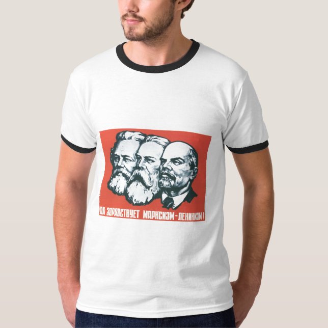 T-shirt Affiches de propagande d'Union Soviétique de (Devant)