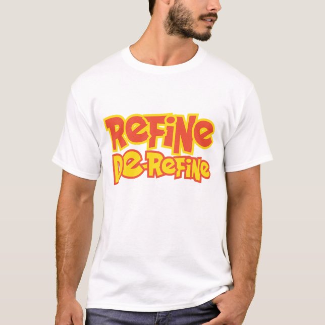 T-shirt Affiner et définir (Devant)