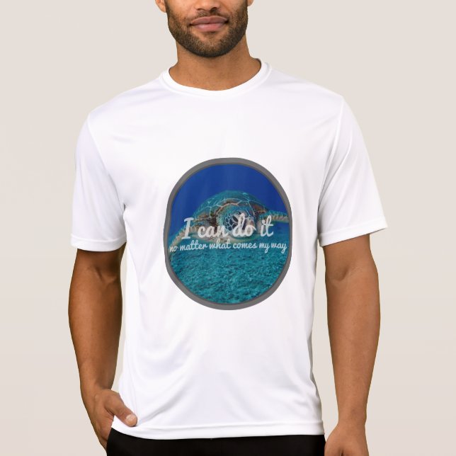 T-shirt affirmations de motivation quotidiennes pour le su (Devant)