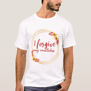 T-shirt affirmations inspirantes sur l'acceptation de soi