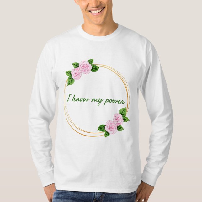 T-shirt affirmations motivationnelles pour le travail (Devant)