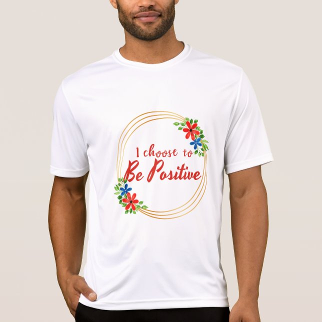 T-shirt affirmations positives citations pour acceptation  (Devant)