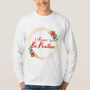 T-shirt affirmations positives citations pour acceptation