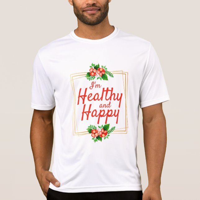 T-shirt affirmations positives citations pour le travail e (Devant)