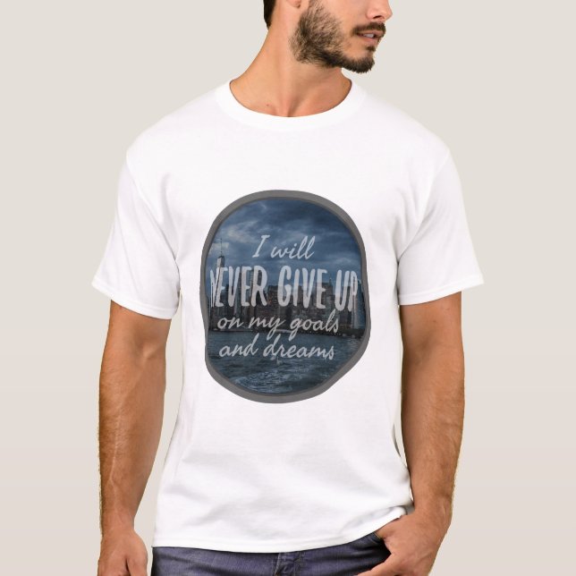 T-shirt affirmations positives pour l'amélioration de soi (Devant)