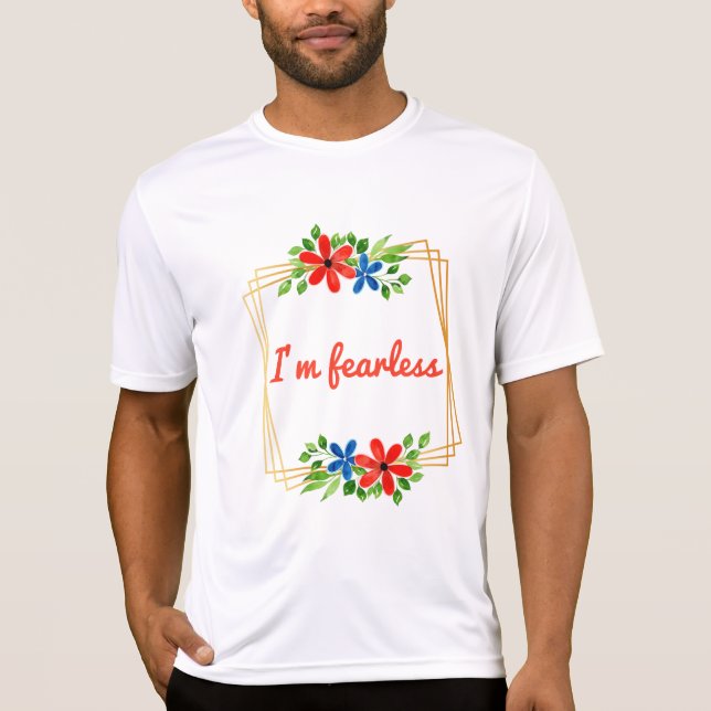 T-shirt affirmations positives pour l'amour-propre et les  (Devant)