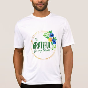 T-shirt affirmations positives pour le travail