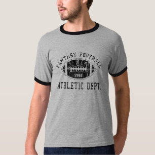 T-shirt affligé par football d'imaginaire