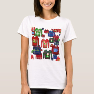T-shirt affreux chandail de Noël