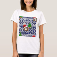 affreux pull-over de Noël émoji