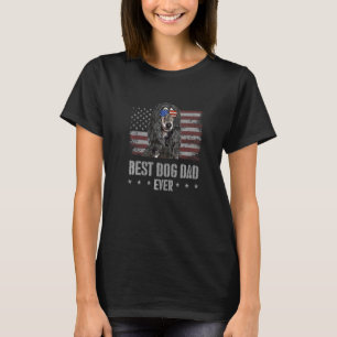 T-shirt Afghan Hound Meilleur Chien Papa Jamais Rétro Usa