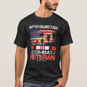 T-shirt Afghanistan Combat vétéran de l'armée américaine