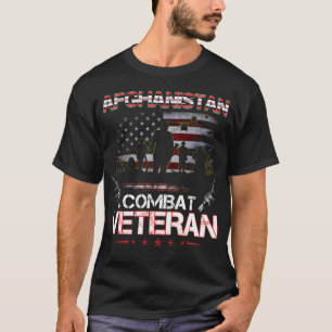 T-shirt Afghanistan Combat Vétérinaire Chemise US Vétérina