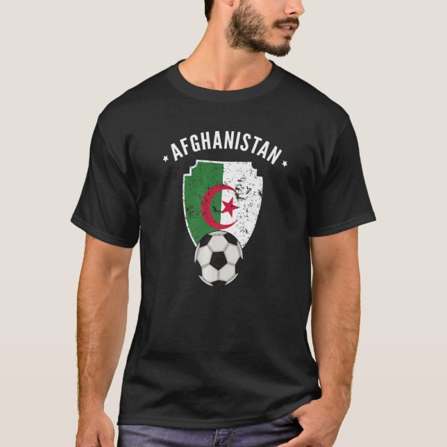 T-shirt Afghanistan Football Afghanistan Football Afghanis (Devant)