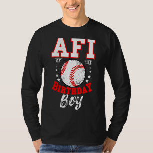 T-shirt Afi Of The Birthday Boy Baseball Thème Anniversair