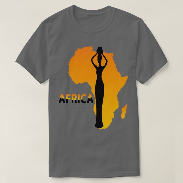T-shirt africa is my dna 16 (Design devant)