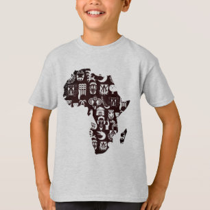 T-shirt Africa map