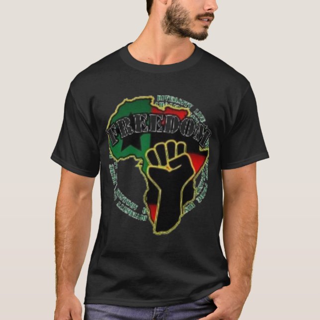 T-shirt africain (Devant)