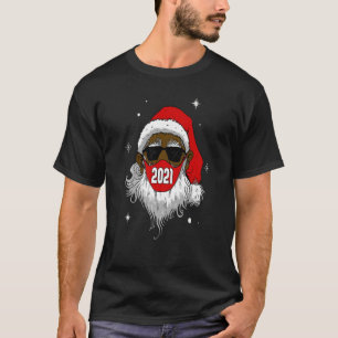T-shirt Africain-Américain Père Noël Noir Noël Afrocentré