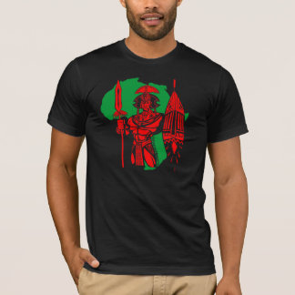 T-SHIRT AFRICAIN DU GUERRIER RVB