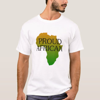 T-shirt Africain fier