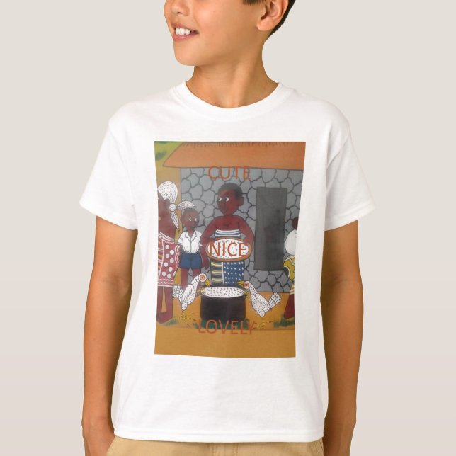 T-shirt Africain traditionnel Homestead Lifestyle (Devant)