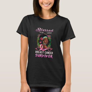 T-shirt African American Breast Cancer s Women Blessed