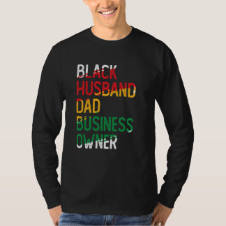 T-shirt African American Dad Black Owned Business Black Hi