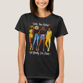 T-shirt African American Girls Trip Black Girls Tracksuit
