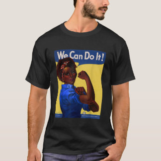 T-shirt African American Rosie the Riveter Black History 8