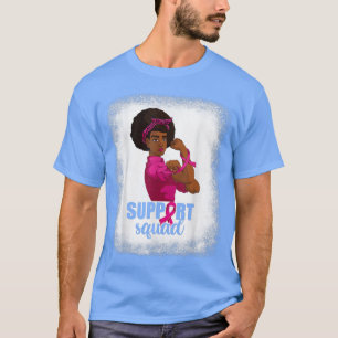 T-shirt African Girl Breast Cancer, Soutien Squong