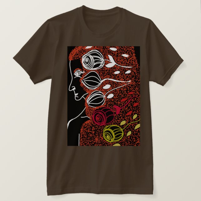T-shirt African Goddess of Destiny (Design devant)