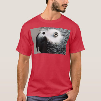 T-shirt African Grey Parrot Art Softy