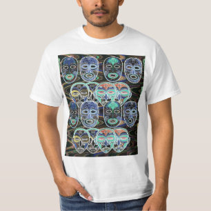 T-shirt African Masks v1