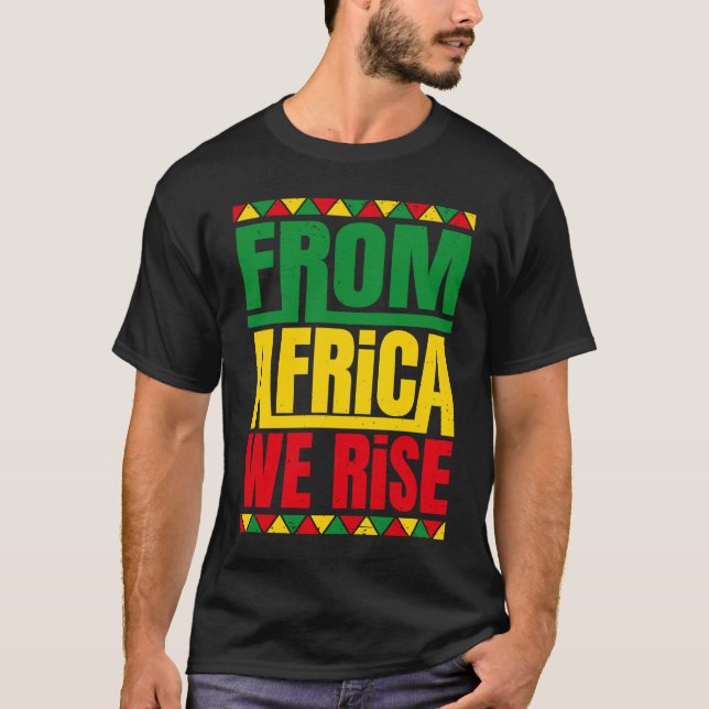 T-shirt African Native African Americans Black History Mon (Devant)