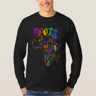 T-shirt African Roots - I'm Black History - Melanin Africa