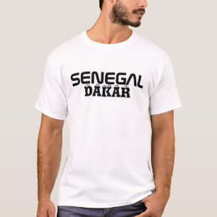 T-shirt Africankoko DAKAR fait sur commande, Sénégal
