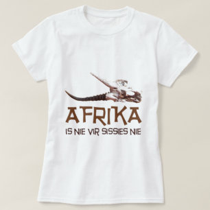 T-shirt Afrika est des poules mouillées de pays récemmen