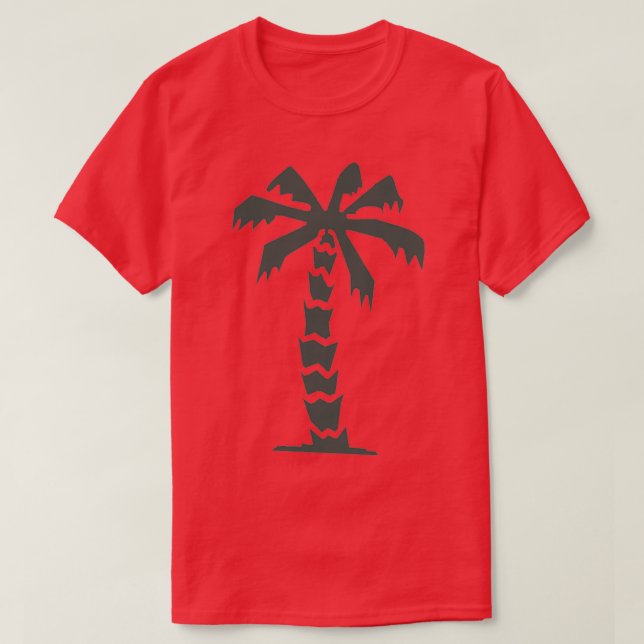 T-shirt Afrika Korps Palm Tree (Design devant)
