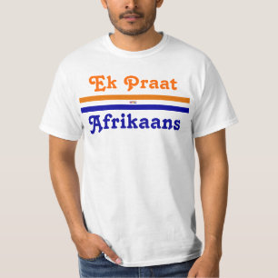 T-shirt Afrikaans