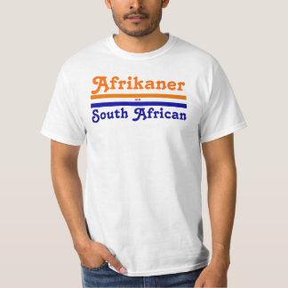 T-shirt Afrikaner/sud-africain