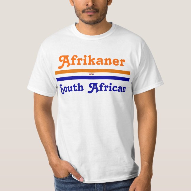 T-shirt Afrikaner/sud-africain (Devant)