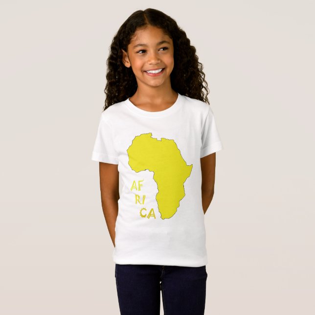T-shirt Afrique (Devant entier)