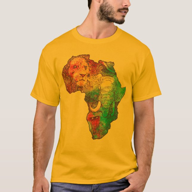 T-shirt Afrique (Devant)