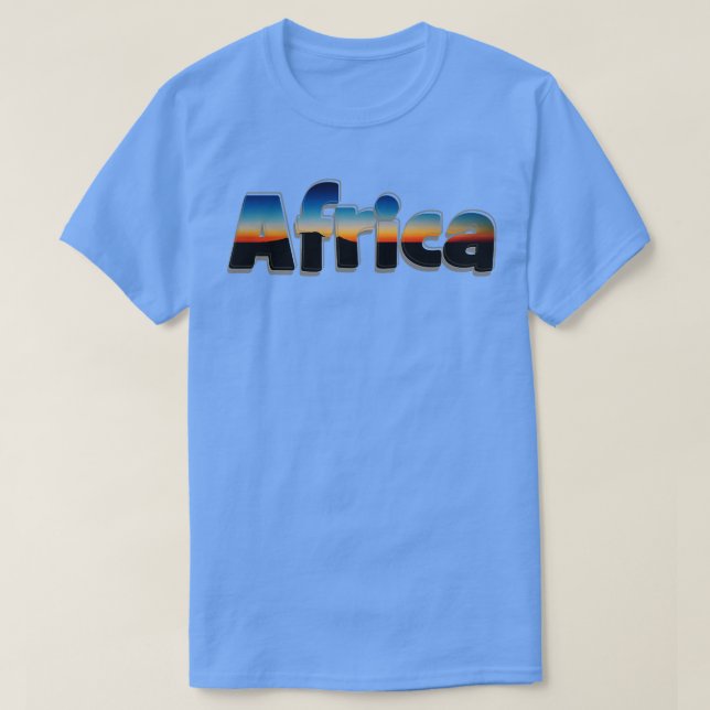 T-shirt Afrique (Design devant)