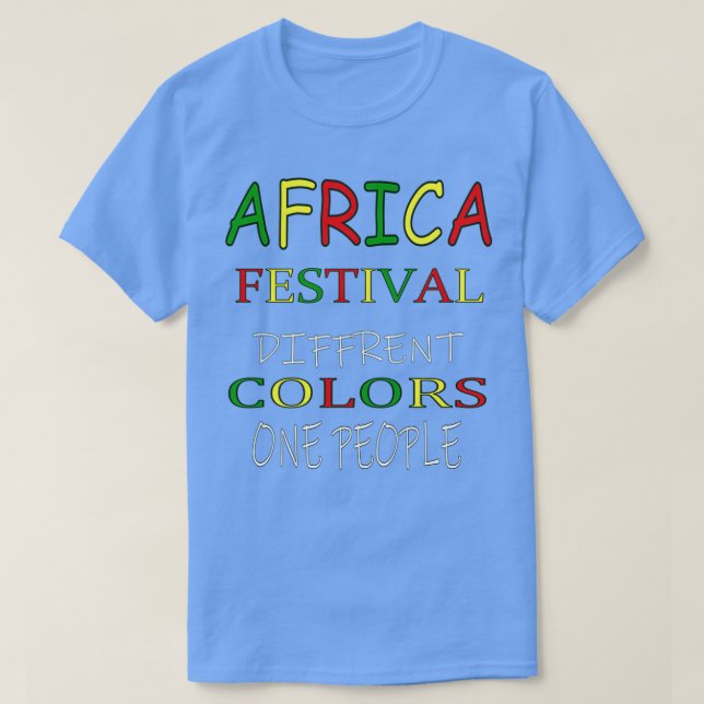 T-shirt Afrique 23 (Design devant)