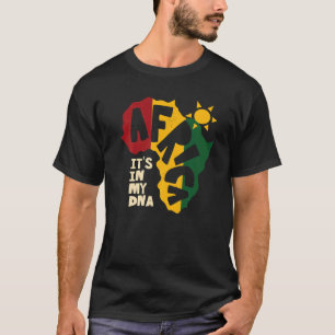 T-shirt Afrique avec du soleil C'est dans mon ADN