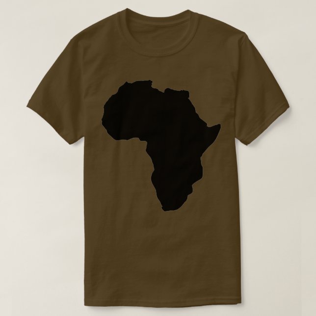 T-shirt Afrique Continent 1 (Design devant)